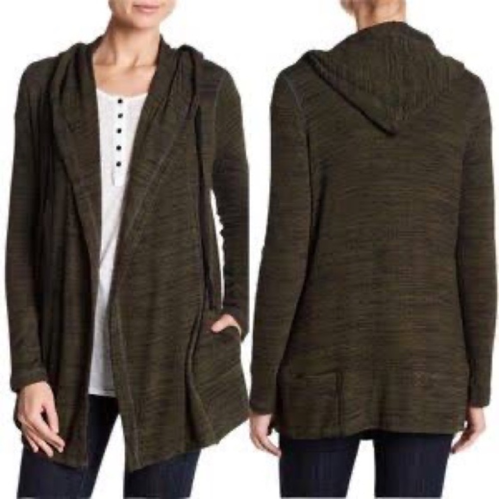 Splendid hooded cardigan